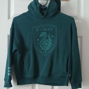 Green Slytherin Harry Potter Hoodie For Kids